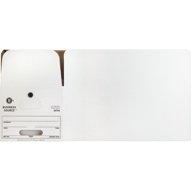 Business Source Medium Duty Letter-sz Storage Box