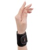 [接骨 at Contoured Fit] Power Wristband Wrist Support Left, Right, Unisex, Black , , ,