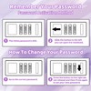 UNIANE Diary with Lock for Girls, A5 Diary with Code,