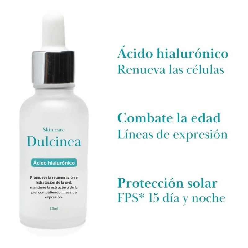 Sérum De Ácido Hialurónico Con Fps* 15