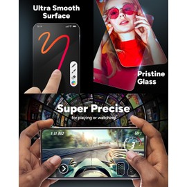 ZAGG ZAGG InvisibleShield Glass Elite Privacy iPhone 15 Pro Max Screen Protector - 5X Stronger with Reinforced Edges, 2-Way Privacy Filter, Scratch & Smudge-Resistant Surface, Easy to Install