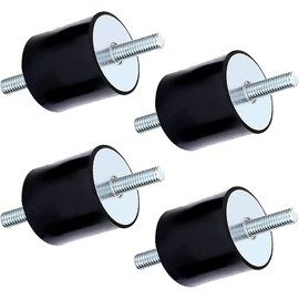 M8 30 x 30 Rubber Buffer Vibration Isolator, Air Compressor Pump, Anti-Vibration, Rubber Mount, Shock Absorber, Anti-Vibration Insulation, Rubber Bearing, Boat Coils, Rubber Bearing, Shock Absorber