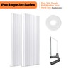 GCGOODS Window AC Side Panels with Double Layer, Insulation Window