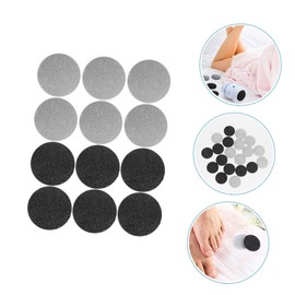 Healeved 12pcs Electric Foot File Replacement for Dead Skin Removal Pedicure Accessories for Home and Salon Use Includes and Grinding