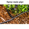 URANT 5/16 Dropper Blank Distribution Pipe,65 Foot (20 m) Black
