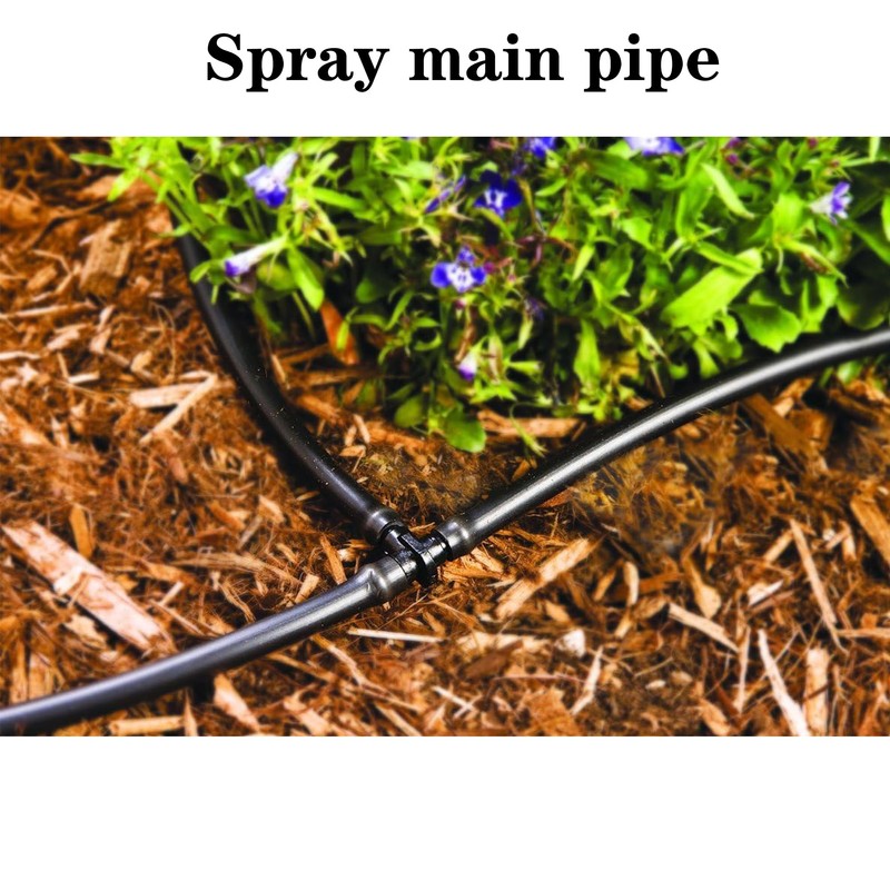 URANT 5/16 Dropper Blank Distribution Pipe,65 Foot (20 m) Black