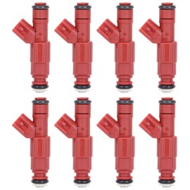 Fuel Injectors 1 Hole Engine Fuel Injectors Set of 8 Replacement for Dodge Dakota 3.9L 2000-2003 for Dodge Dakota 5.9L 2000-2003 for Dodge Durango 5.9L 2000-2003 for Dodge Ram 1500 3.9L 2000-2001