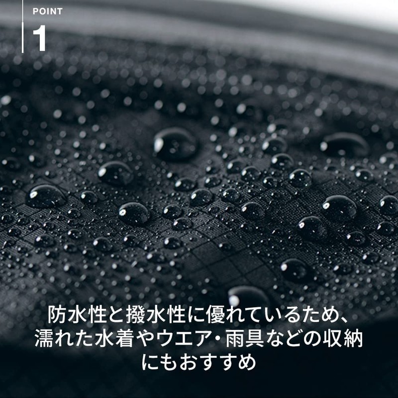 Speedo SD98B67 Pool Bag, Waterproof, Medium, Unisex, Black/Smoke Khaki