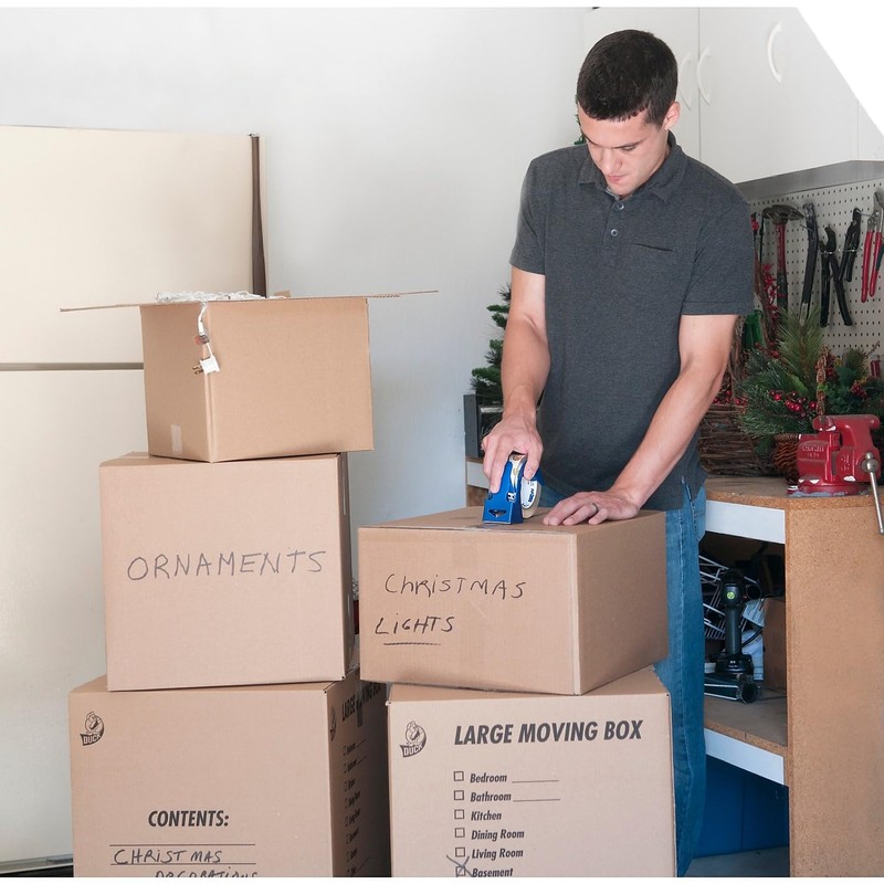 Duck Shurtech 1288647 HP260 Packing Tape, 1.88-Inch x 60yds, 3-Inch