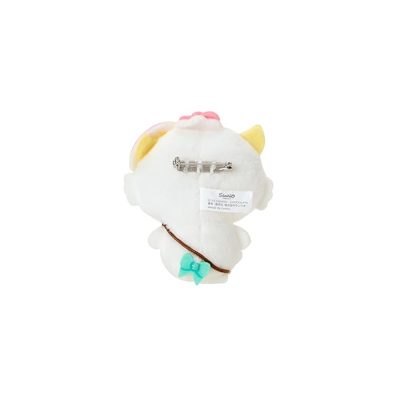 Sanrio 316903 Mascot Brooch (Omurice), Polyester, For Ages 3 and