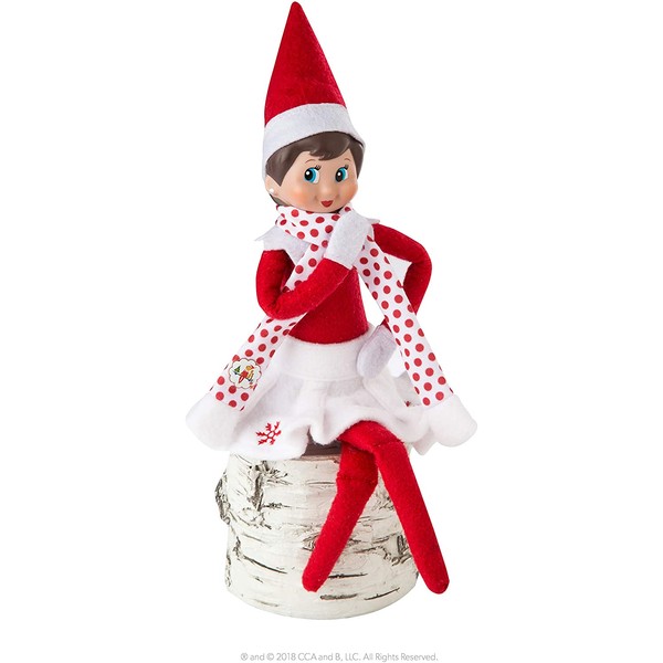 The Elf on the Shelf Ccsnowsksc Snowflake Skirt & Scarf