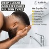 Bump Patrol Skin Patrol Activated Charcoal Face Wash - Sulfate-Free,