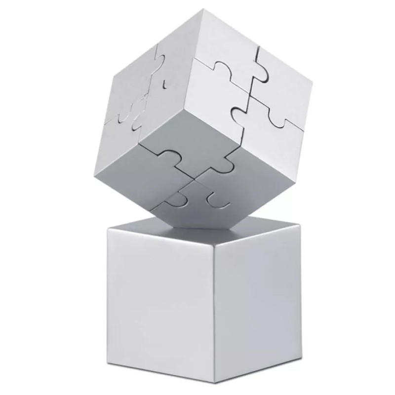 Magnetic 3D Puzzle Magic Cube 8 x 4 cm Gadget