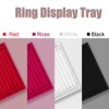 Fashion Ring Display Box, Jewellery Display Tray Organiser Earring Holder