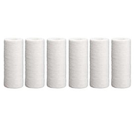 Hydronix SDC-45-1005 Sediment Polypropylene Water Filter Cartridge 6 Pack