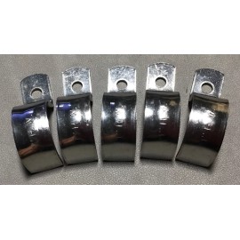 Calbrite Lot Of 5 Calbrite Stainless 1-Hole Conduit Strap SS316 S207001S00, 3/4" (b143)