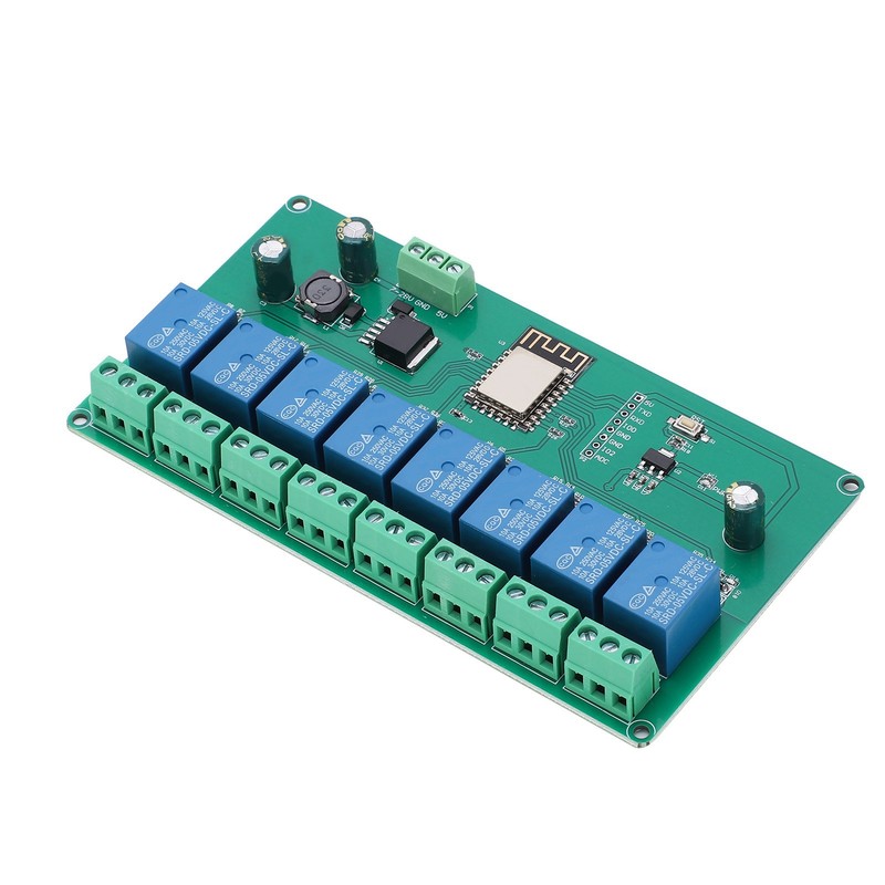Relay Module WIFI 8‑Channel ESP8266 Development Board for Wireless Control