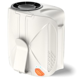 2025 Portable Waist Fan - 10000mAh, 6 Speeds 16000RPM Strong Airflow Shirt Belt Fan, 40H Runtime Rechargeable Hands-Free Clip on Personal Body Neck Fan Cooling for Outdoor, Camping, Jobsite, Hiking