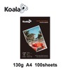 Koala KOALA Fotopapier für Laserdrucker, Doppelseitig, Glänzend, A4, 130 g/m²,