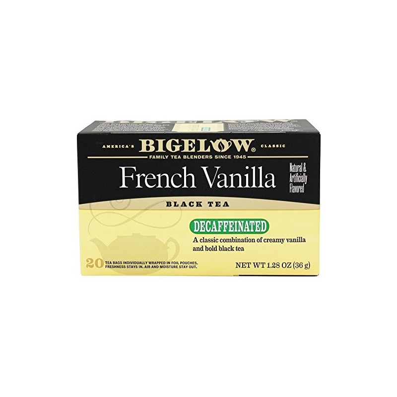 Bigelow Decaf French Vanilla Tea Bags, 20 ct