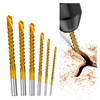 XiBany 3/6pcs Cobalt Drill Bit Set Spiral Screw Metric Composite