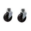 DBM IMPORTS 2 Pc Trailer Jack Swivel Caster Wheel 6