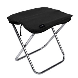 BTRWOR Lightweight Compact Folding Chair, Portable Anywhere, 11.5 oz (325 g), Outdoor Chair, Camping, Climbing, Travel, Park, Folding, Folding Chair (Black)