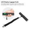 Digital Luggage Scale LCD Hanging Weight Gauge Automatic Data Locking