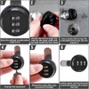 Homefantasy Set of 2 Password Drawer Lock, 3 Digital Combination