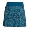 Vishes - Alternative Clothing - Short Women's Cotton Skirt Colourful