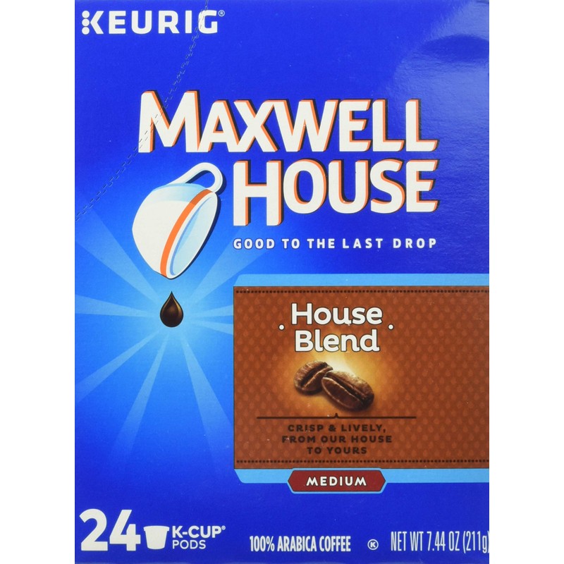 Maxwell House Blend K-Cup for Keurig Brewers, 96 Count