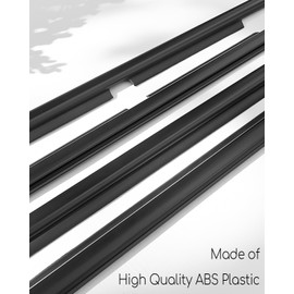 4 Pcs Weatherstrip Window Molding Trim Seal Belt Fit for Toyota Scion xB 2.4L 2008-2015 Replace 75710-12820 75720-12820 75730-12340 75740-12430, Car Outer Door Window Moulding Trim