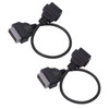 1 Pair OBD2 Diagnostic Cable 14 Pin to 16 Pin
