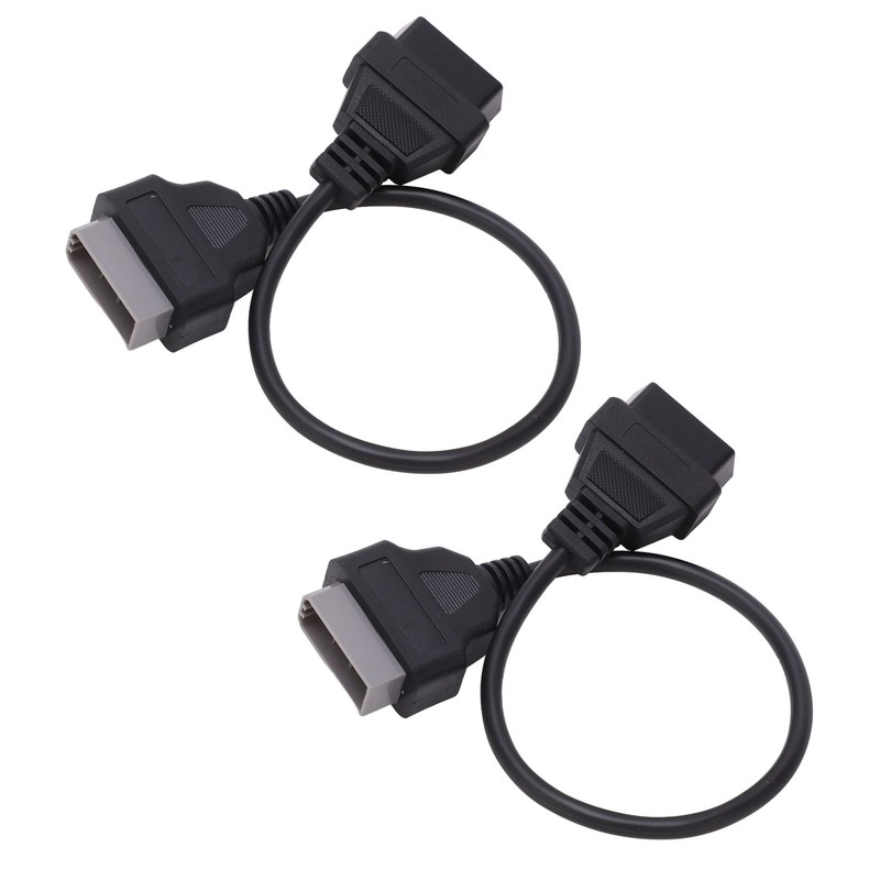 1 Pair OBD2 Diagnostic Cable 14 Pin to 16 Pin