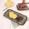 jinsongdafa Ceramic Serving Dinner Plate Set, 4-Piece for Main Meals,
