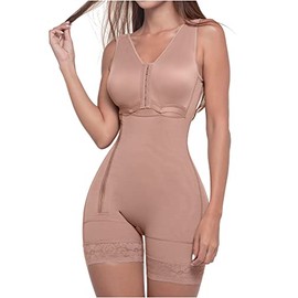 Sonryse PS053 Post Surgery After Liposuction Compression Garments Fajas Colombianas Mocha M