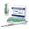 A2Z SCILAB 100 Sterile Carbon Steel Blades #10 with Free