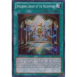 YU-GI-OH! - Spellbook Library of the Heliosphere (ABYR-EN087) - Abyss Rising - Unlimited Edition - Secret Rare