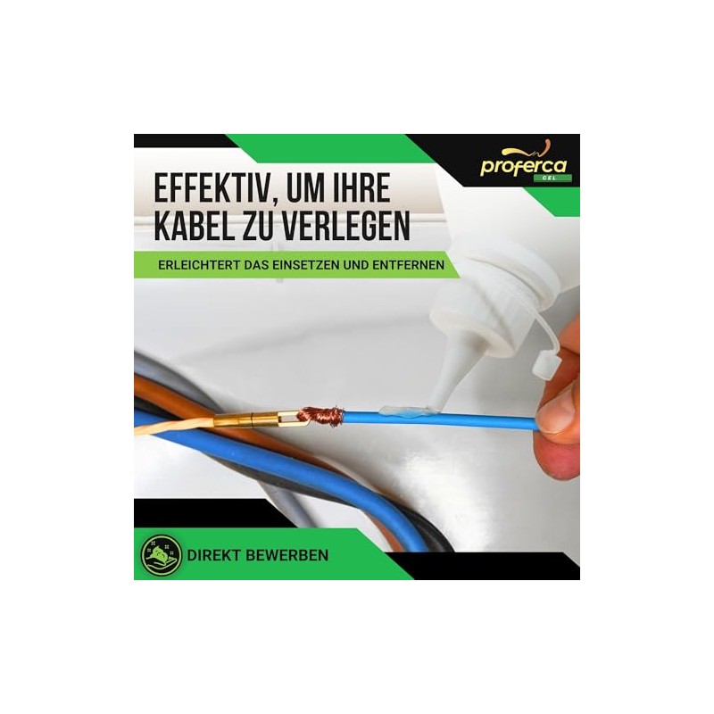 PROFERCA Gel Cable Lubricant | Cable Slider Lubricant for Probes