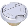 Gas Tank Cap Replacement Tank Cap Silver with 2 Keys