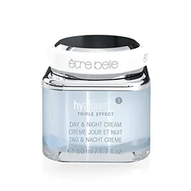être belle Cosmetics Hyaluronic³ Day and Night Cream 50 ml Moisturising Cream with Hyaluronic Against Wrinkles, Face Cream