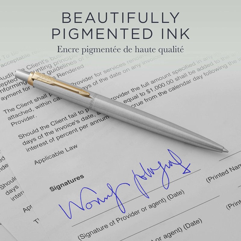 Parker QUINKflow Ballpoint Pen Ink Refill, Fine Tip, Blue