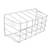 Freezer Storage Basket Refrigerator Divider Organizer Bin Metal Wire Separation
