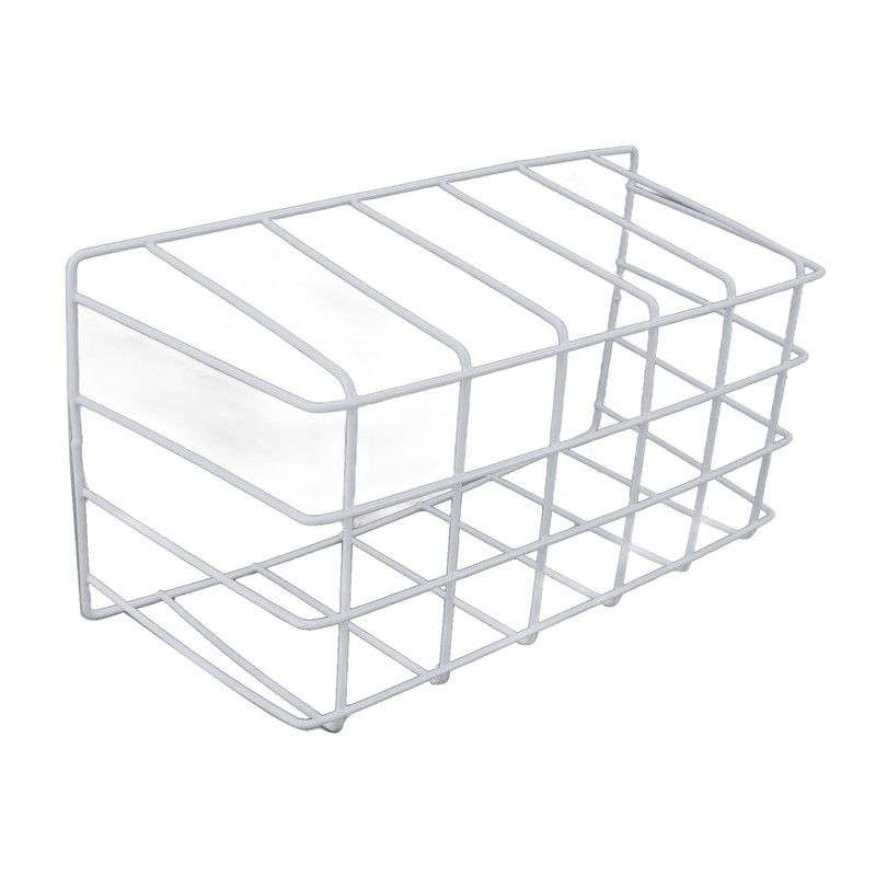 Freezer Storage Basket Refrigerator Divider Organizer Bin Metal Wire Separation