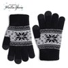 Kids Gloves Toddler Winter Snow Knit Touch Screen Girl Cold