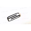 Auto 3PCS OVERLAY Matte Black SIERRA HD Emblems Fit 2024+
