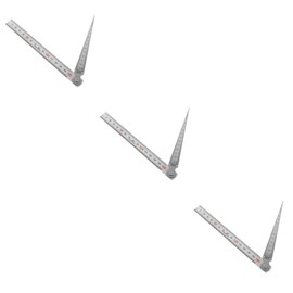 ULTECHNOVO 3sets Stainless Steel Gauge and Straight Ruler for Precision Measuring for Valve Thickness Clearances and Piston Gaps Automotive and Machining Applications