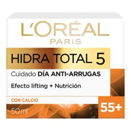 L'Oréal Paris Hidra Total 5 crema antiarrugas con calcio 50 ml | uso diurno