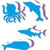 5.5” Ocean Large Creative Cut-Out Set, with Octopus, Dolphin, Whale
