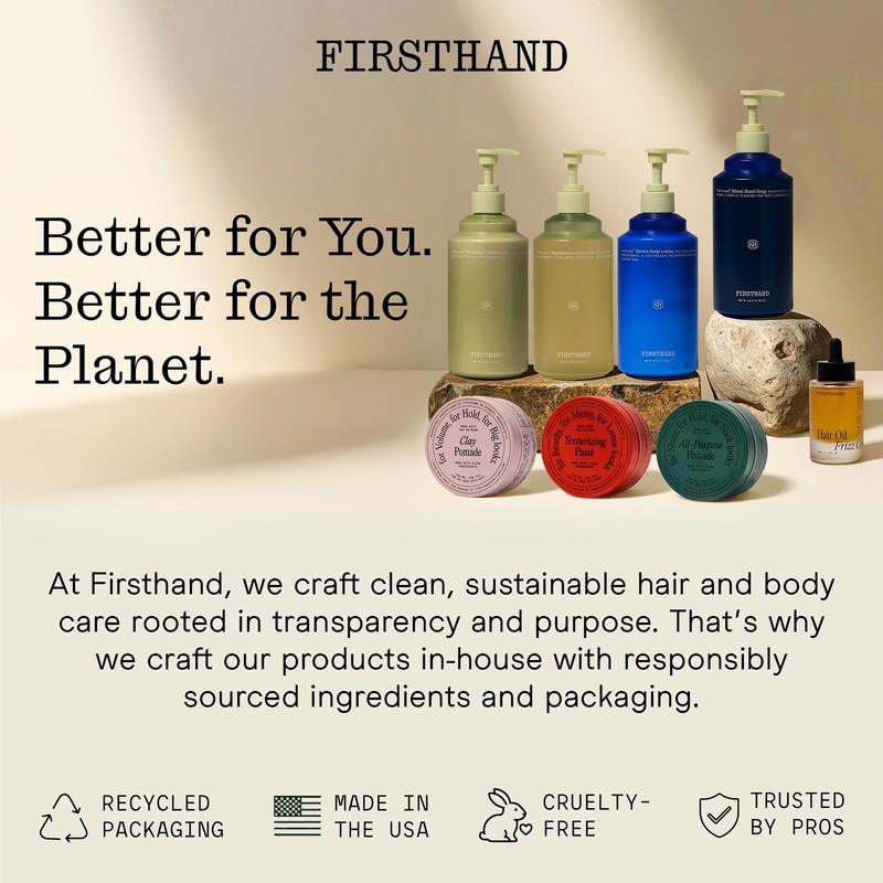Firsthand Supply Texturizing Paste for Men & Women - Medium
